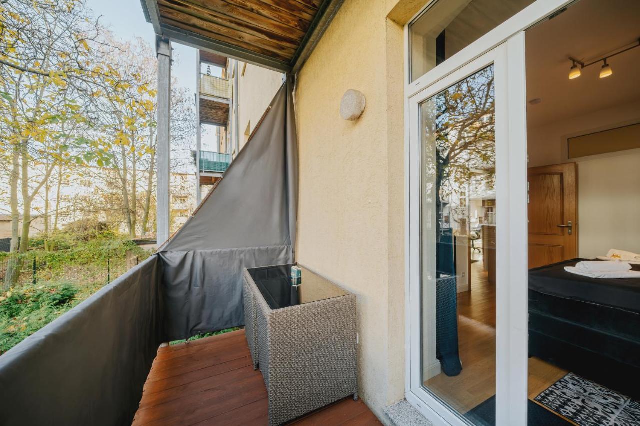 Blissplace 3 Zi Premium Apartment Nahe Getec Arena Mit Kingsize Betten Und Balkon Magdeburg Eksteriør bilde